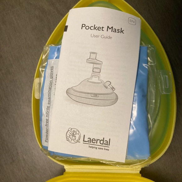 Laerdal Pocket Mask (New) for CPR or BLS - Picture 2 of 5